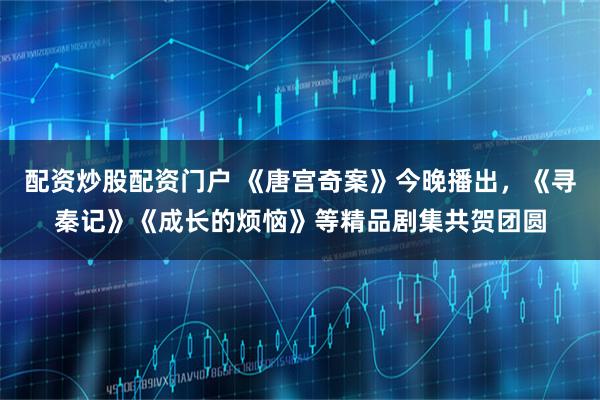 配资炒股配资门户 《唐宫奇案》今晚播出，《寻秦记》《成长的烦恼》等精品剧集共贺团圆